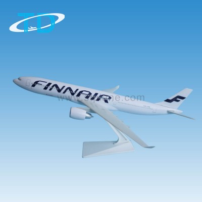 Promotional Airplane Model Finnair Airbus A340-300 1/200 32cm